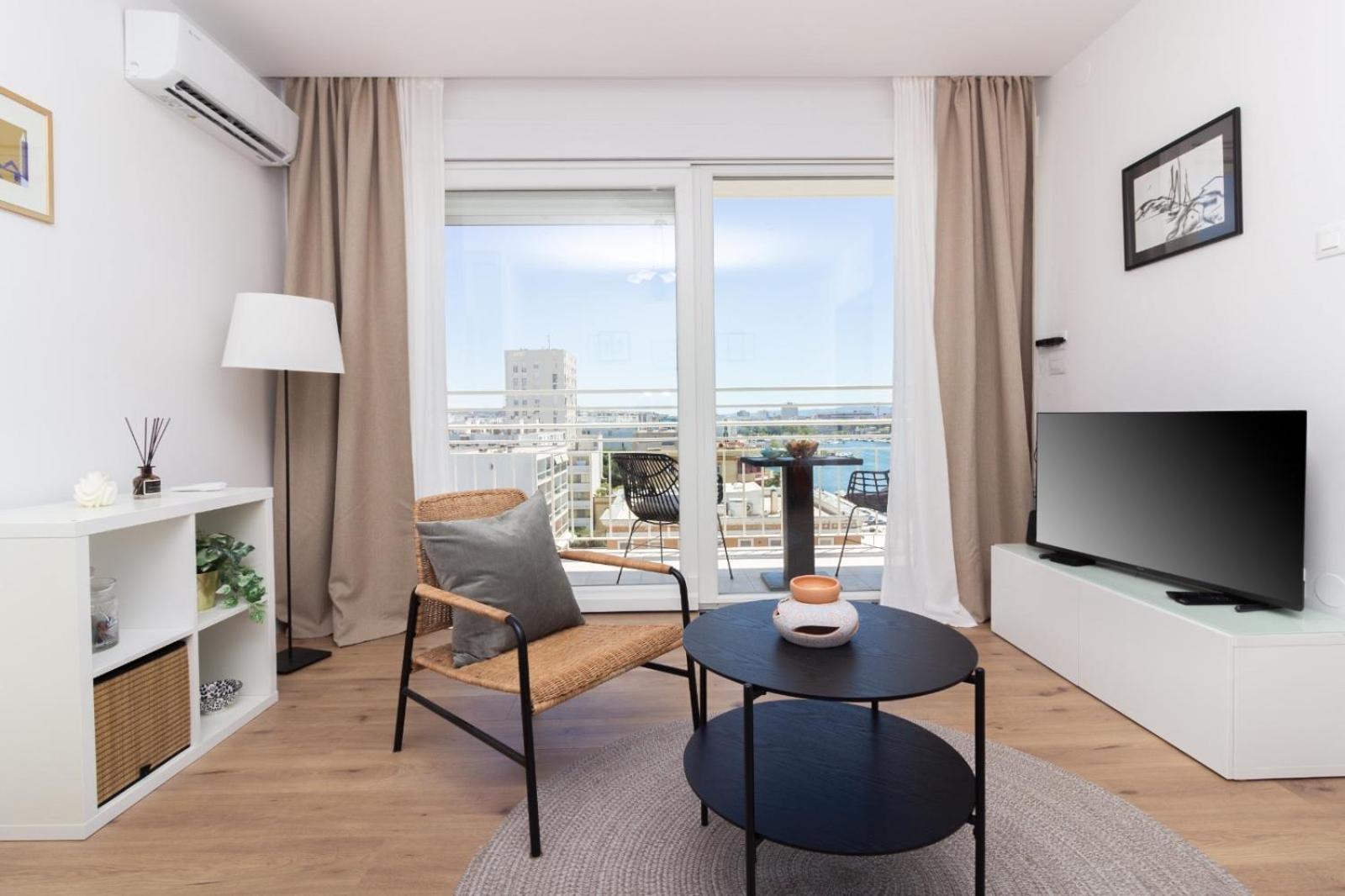 Sea View Mia Apartment Just Renovated Ζαντάρ Εξωτερικό φωτογραφία